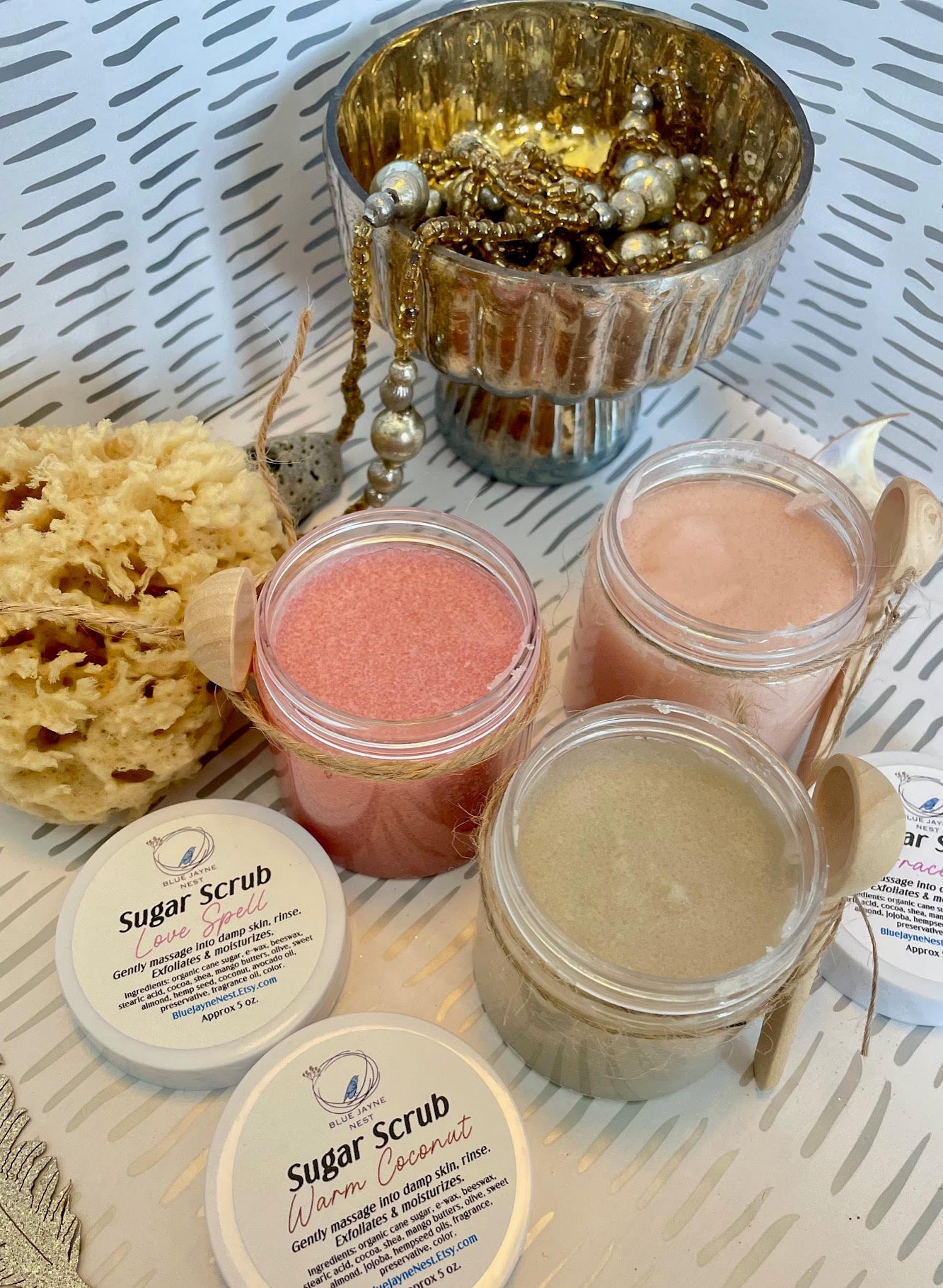 Creams, Lotions and Sugar Scrubs