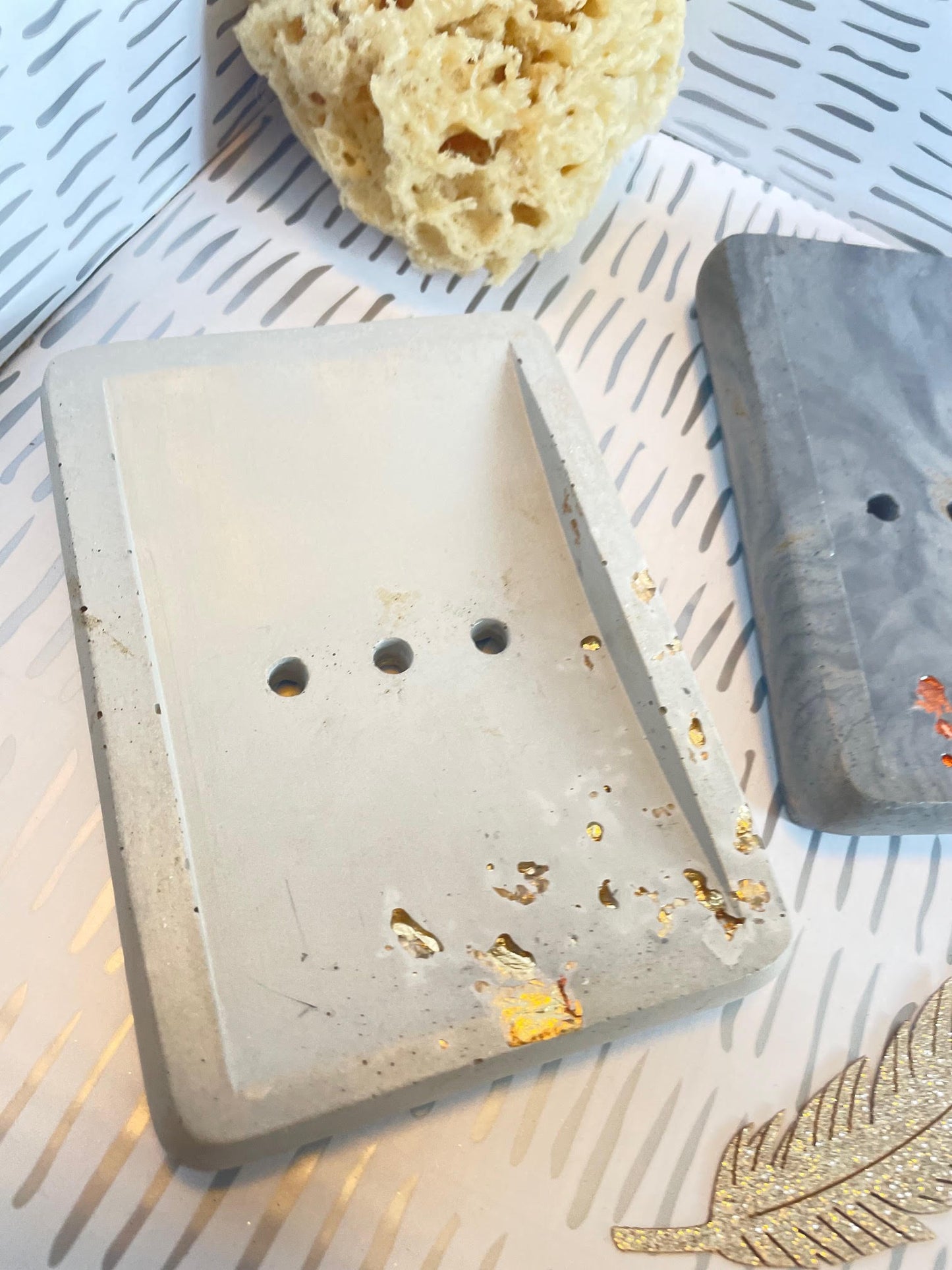 Concrete Soap Dish